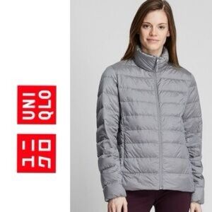 Uniqlo Ultra Light Down Jacket in Grey Size S